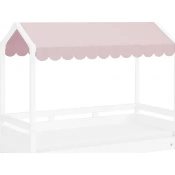 Postel Stříška na domečkovou postel Fairy II - růžová