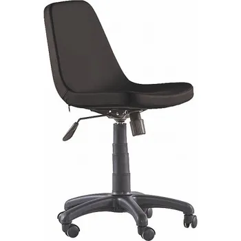 Otočná kancelářská židle na kolečkách Comfy - černá
