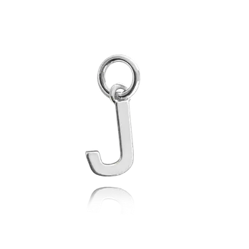 Souprava šperků MINET Stříbrný přívěs drobné písmeno "J" JMAS900JSP00