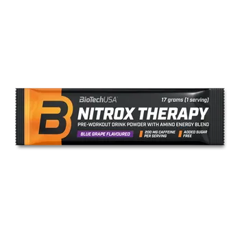 Fitness strava BioTech Nitrox Therapy 17 g Příchuť: broskev