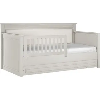 Postel Válenda 90x200 se zásuvkou a zábranou Esme - šedá