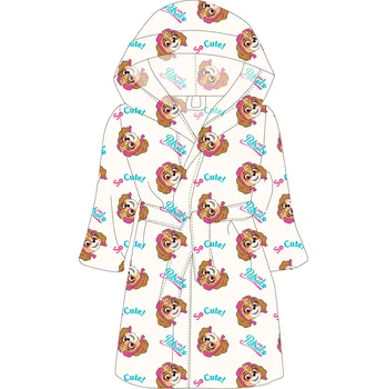 Dívčí župan Paw Patrol - Tlapková patrola -Licence Dívčí župan - Paw Patrol 52402770, smetanová Barva: Béžová, Velikost: 98-104