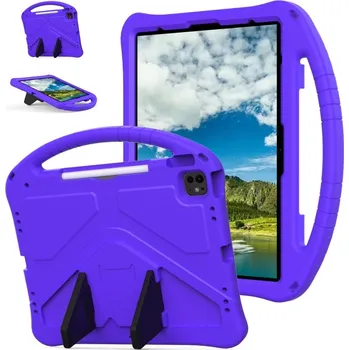 Pouzdro na tablet VSECHNONAMOBIL 79197 KIDDO Dětský obal pro Apple iPad Air 13 2025 / Air 13 2024 fialový