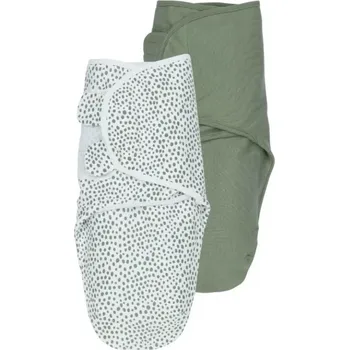 Zavinovačka MEYCO zavinovačka 2-balení 0-3 měsíce Cheetah / Forest green