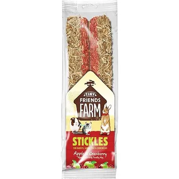 Krmivo pro hlodavce Supreme Tiny FARM Stick.Apple,Cranberry-tyč býložr 2 ks, 100 g