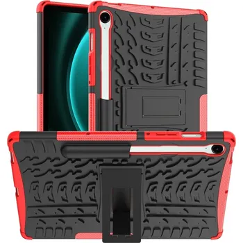 Pouzdro na tablet VSECHNONAMOBIL 72357 STAND Extra odolný obal Samsung Galaxy Tab S10 FE / Tab S10 Lite / Tab S9 FE červený