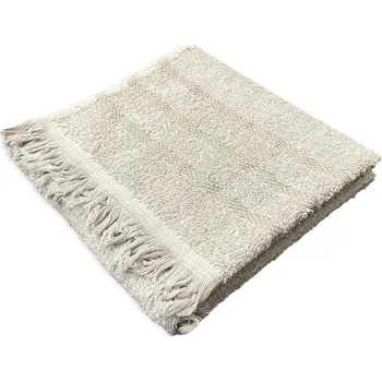 Ručník Ručník Mikuláš 50x100 cm s třásněmi světle šedý