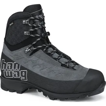 Pánská sportovní obuv Vysokohorská bota pánská HANWAG Ferrata Tour GTX Graphite/Black - 43