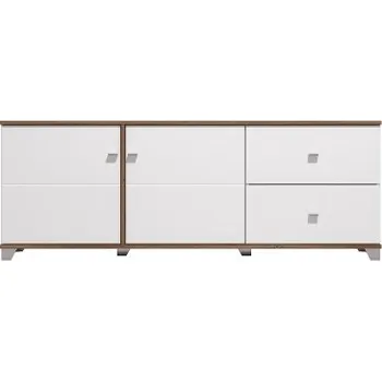 Komoda TV komoda Fredrik - dub flagstaff/bílá