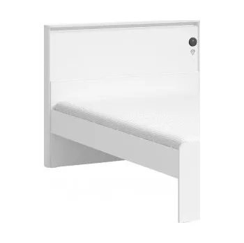 Postel Postel 120x200cm s USB portem Pure - bílá