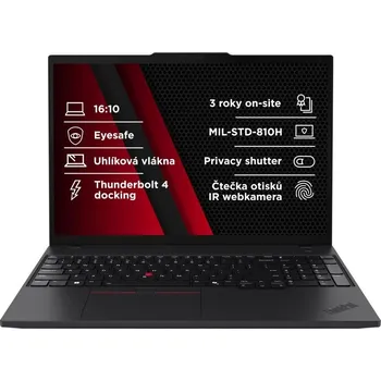 Notebook LENOVO NTB ThinkPad T16 G3 - Ultra7 155U,16" WUXGA,32GB,1TBSSD,IRcam,W11P 21MN0059CK