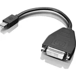 Lenovo 0B47090 adaptér k video kabelům 0,2 m Mini-DisplayPort SL-DVI Černá
