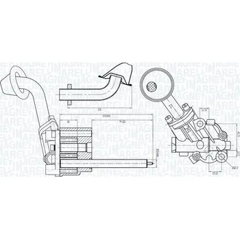Olejové čerpadlo Olejové čerpadlo MAGNETI MARELLI OP0005