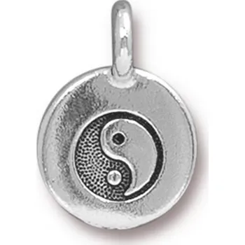 Přívěsek TierraCast přívěsek Yin Yang starostříbrný