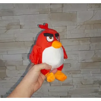 plyšák Plyšová hračka Angry Birds Red