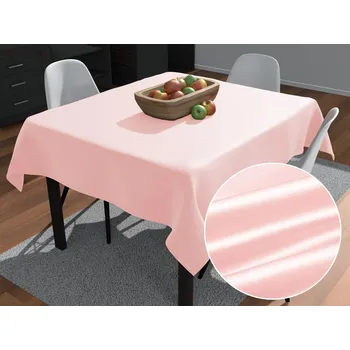 ubrus Saténový čtvercový ubrus polyesterový Satén LUX-058 Lasturově růžový 40x40 cm