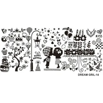 NehtyShop Destička medium DG14