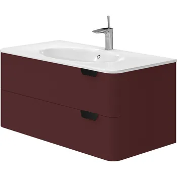 Koupelnový nábytek Lavedo Velluto Claret 100 koupelnová skříňka s umyvadlem