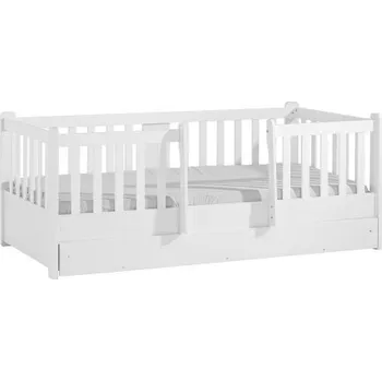 Dětská postel Dětská postel 90x200cm se zásuvkou Elsa - bílá