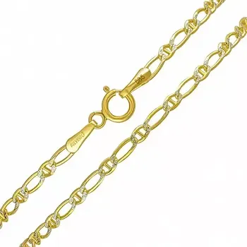 Řetízek Zlatý řetízek Figaro 2,2 mm - Y varianta 42 cm FNN1002NGY-42 cm