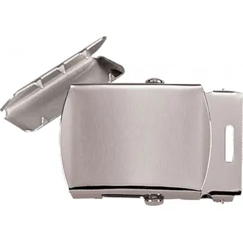 Opasek ROTHCO Sada přezka + koncová spona na opasek STŘÍBRNÁ