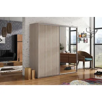 Šatní skříň Šatní skříň A20 (rozdílné barvy), výška 245 cm, šířka 230 cm