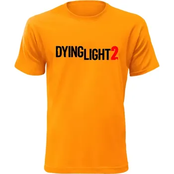Pánské tričko Herní tričko Dying Light 2 oranžové AKCE 134