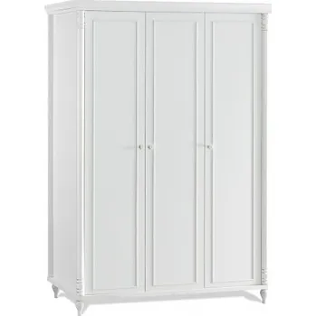 Šatní skříň Šatní skříň 3D s osvětlením Luxor - bílá