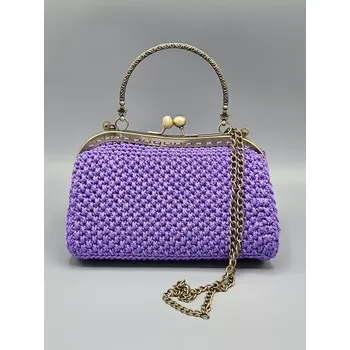 Kabelka Luxusní kabelka vintage - fialová Kabelka samotná