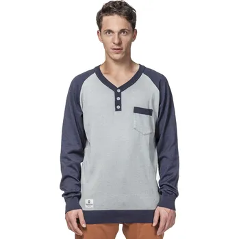 Pánský svetr horsefeathers Pánský svetr luke sweater (blue melange)