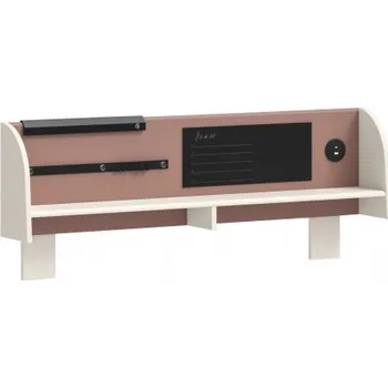 Psací stůl Nástavec na psací stůl Beauty - béžová/růžová