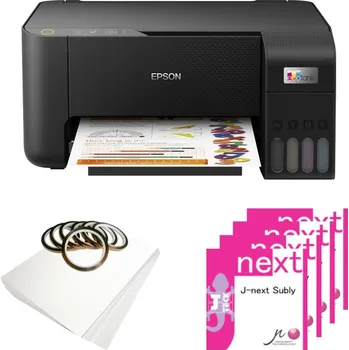 Tiskárna Sublimační tiskárna Epson EcoTank L3210 + inkoust J-Teck J-Next + Sublimační papír DELUX 120 A4