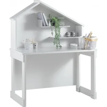 Psací stůl Psací stůl s nástavcem Boom - bílá