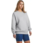 Dámská mikina přes hlavu Under Armour ICON FLEECE OS CREW W šedá 1379475-012 - XL | UK 11,5 | US 12,5