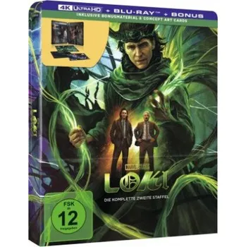 Blu-ray film Loki. Staffel.2, 2 4K UHD-Blu-ray + 2 Blu-ray (Limited Steelbook): USA – Justin Benson,Aaron Moorhead,Tom Hiddleston,Owen Wilson,Gugu Mbatha-Raw (EN)
