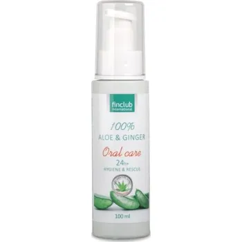 Ústní voda Finclub ALOE & GINGER ORAL CARE 100 ml