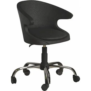 Kancelářská otočná židle na kolečkách Gigi – černá