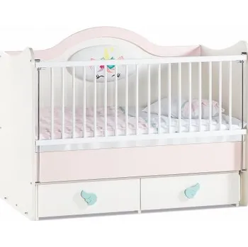 Kolébka pro miminko Houpací postýlka Sunbow - béžová/růžová/modrá