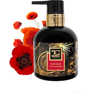 Mýdlo POPPY MEADOW | exkluzivní šetrné tekuté mýdlo s glycerinem & Aloe vera | 320 ml