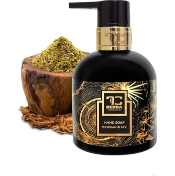 Mýdlo OBSIDIAN BLACK | exkluzivní šetrné tekuté mýdlo s glycerinem & Aloe vera | 320 ml