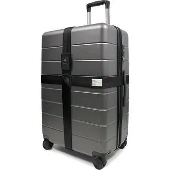 Příslušenství k zavazadlu KUFRYPLUS Křížový popruh na zavazadlo CLST20 černý