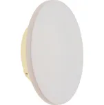 Bílé kovové venkovní nástěnné LED světlo Nova Luce Copper 13,5 cm