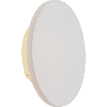 Venkovní osvětlení Bílé kovové venkovní nástěnné LED světlo Nova Luce Copper 13,5 cm