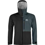 Ortovox 3L ORTLER JACKET M black raven XXL; Černá bunda + DÁREK DLE VÝBĚRU!