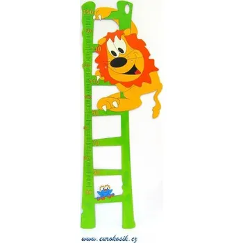 dětský metr Dětský metr Lev zelený