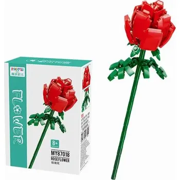 ostatní stavebnice Stavebnice květiny - rose red