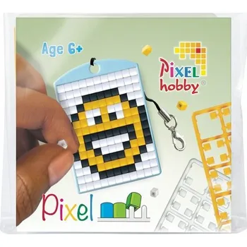 kreativní sada Pixelhobby Pixel klíčenka smajlík