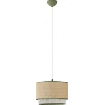 Stropní světlo Habitat - hnědá/zelená/bílá