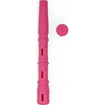 Švihadlo Švihej sportovní švihadlo Katana rope korálkové - korálky růžovobílé, rukojeť růžová