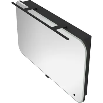 Zrcadlo Lavedo Velluto Black 100 zrcadlová skříňka do koupelny s LED osvětlením